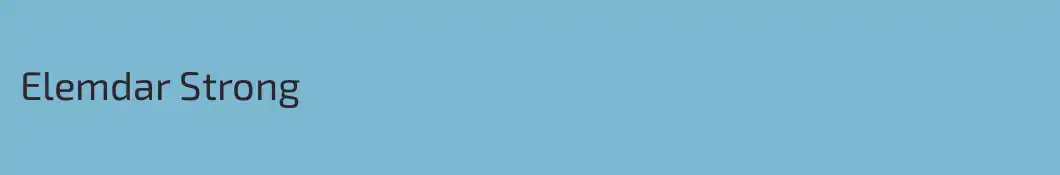 Elemdar Strong